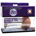 Cyberskin Ice Pussy & Ass Stroker