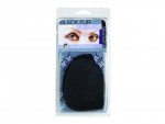 Fur Blindfold Black